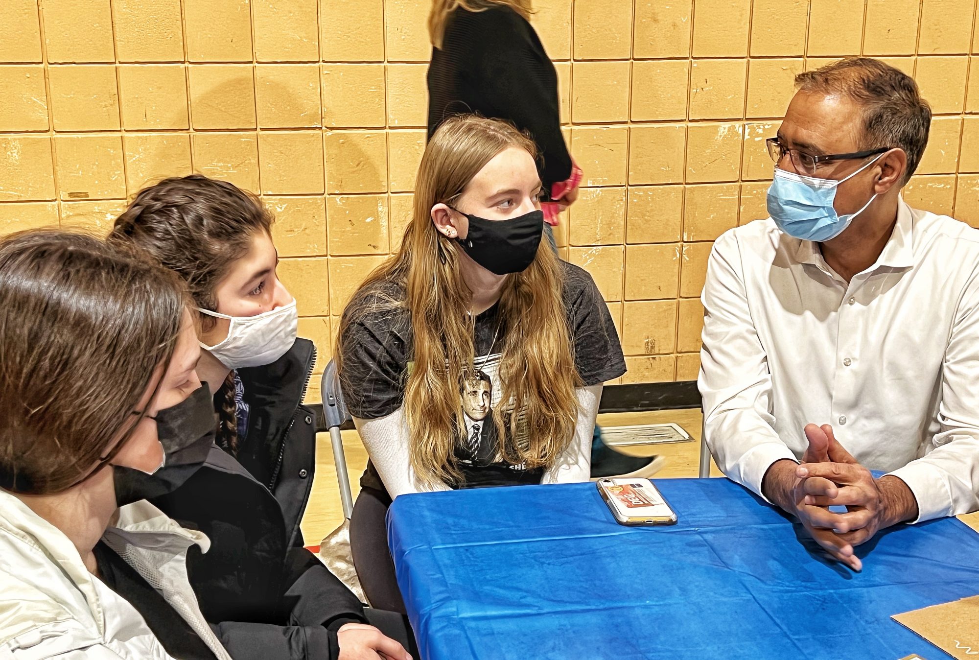 2021-12 Mayor Amarjeet Sohi with BBYO teens