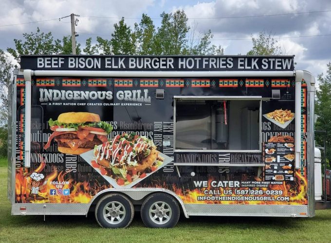 Best Things to Eat: Bannock Elk Burger from the Indigenous Grill Food Truck