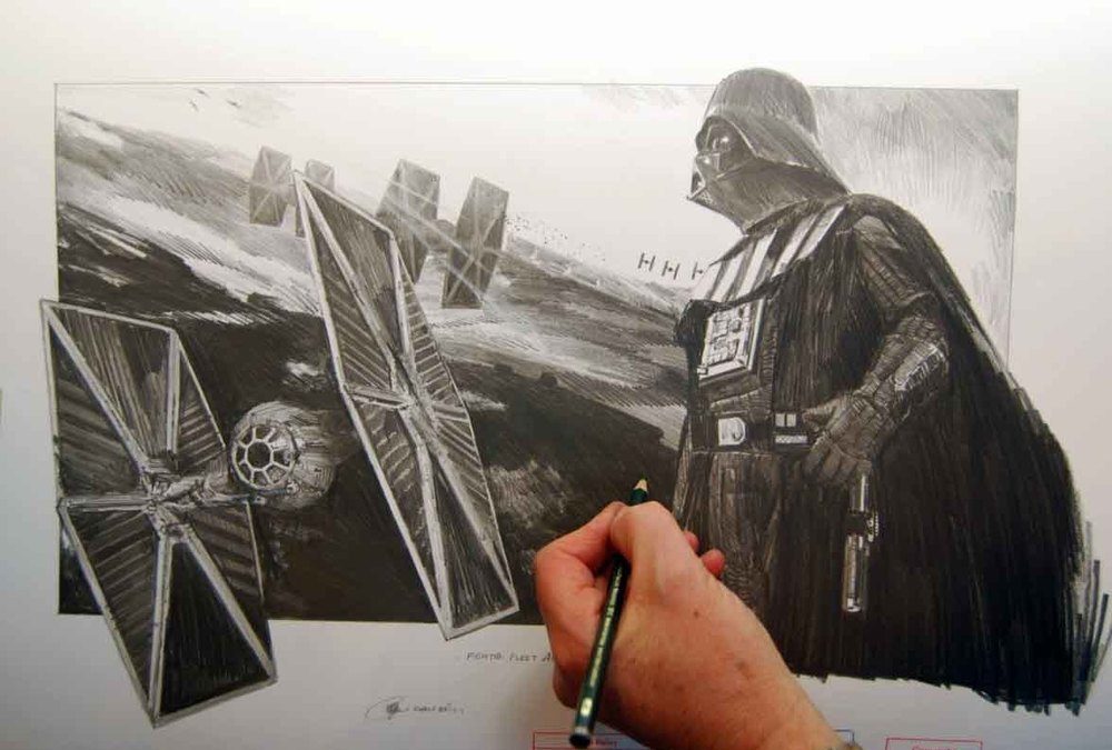Darth Vader Drawing by Nikola Marinkovic - Fine Art America