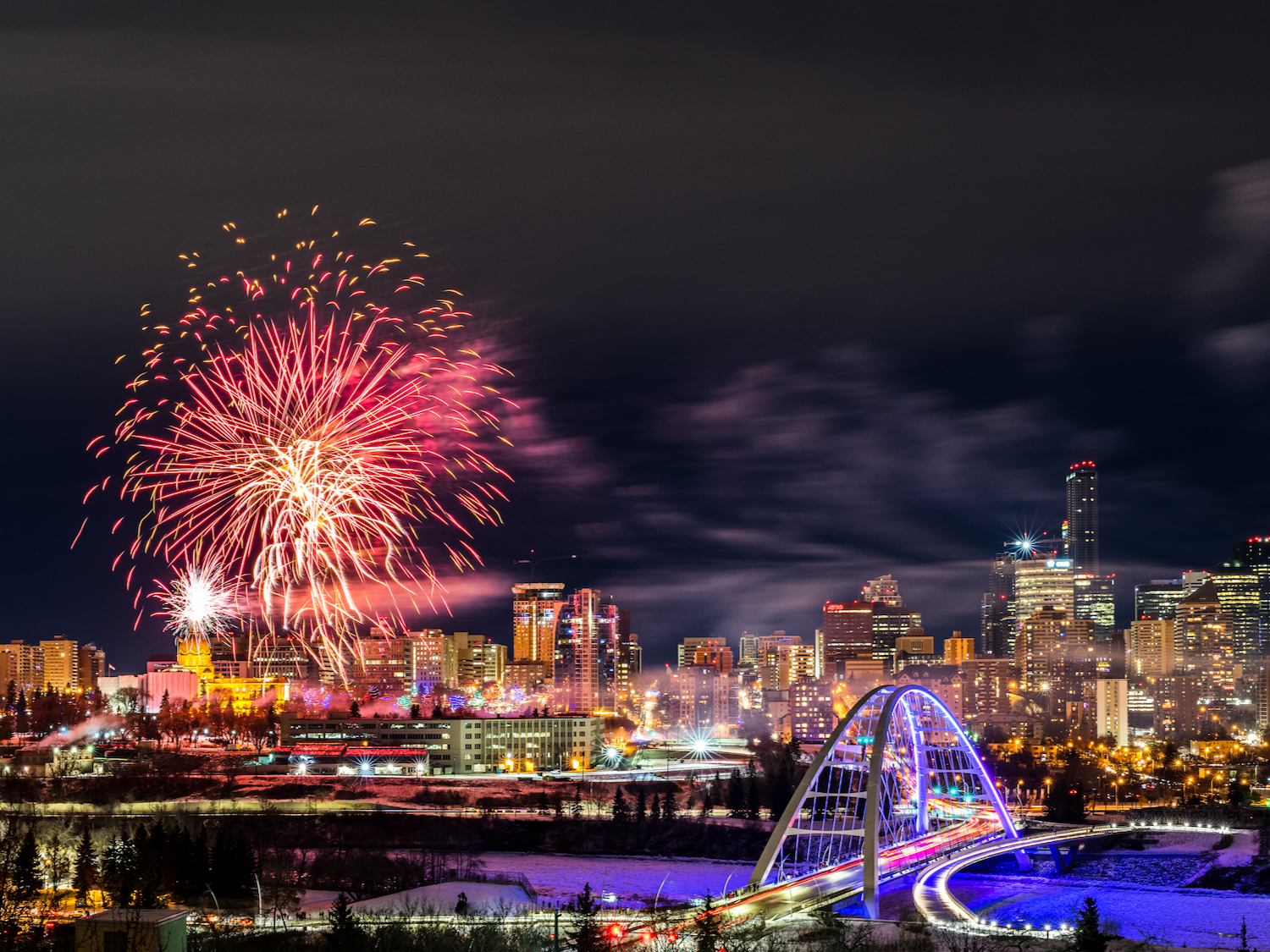 Edmonton Fireworks
