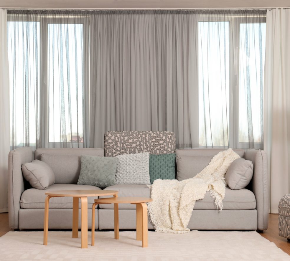 Tie Your Room Together with Curtains