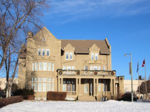 Winter At Government House, Edmonton, Alberta