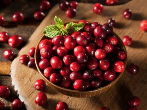 Raw Organic Red Cranberries