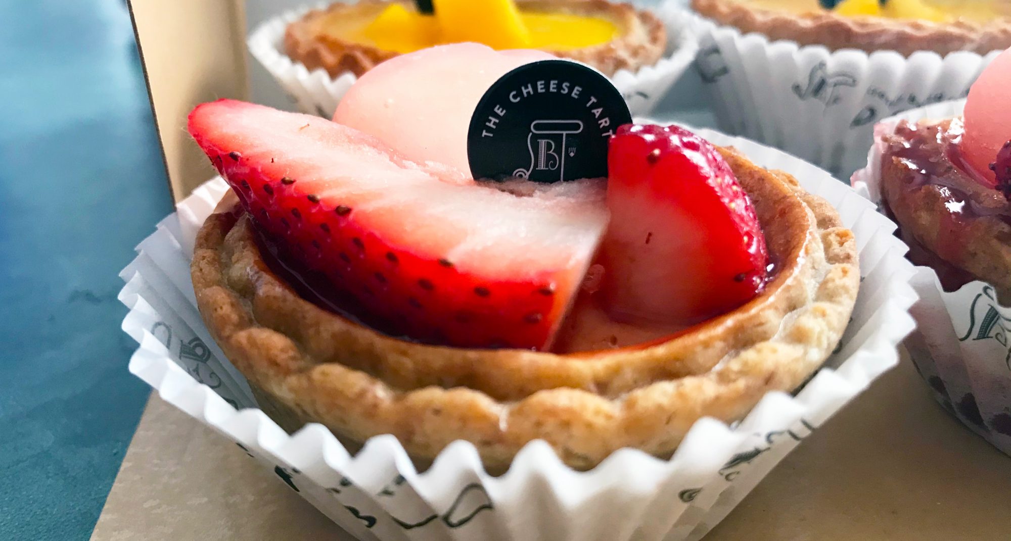 Strawberry mini-tarts