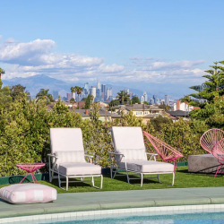 Beverly Hills pool view