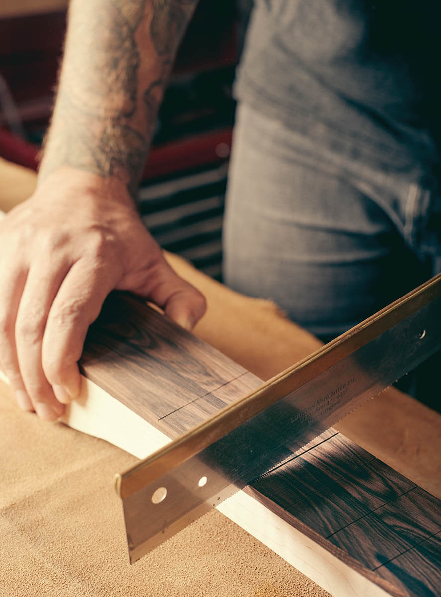 BrockStoyko_CuttingWood_AtWorkTable