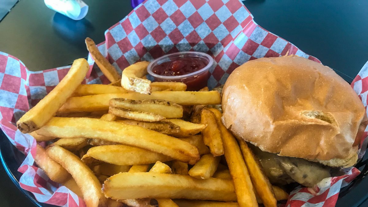 Lunch Break Magic Mushroom Burger Edify.