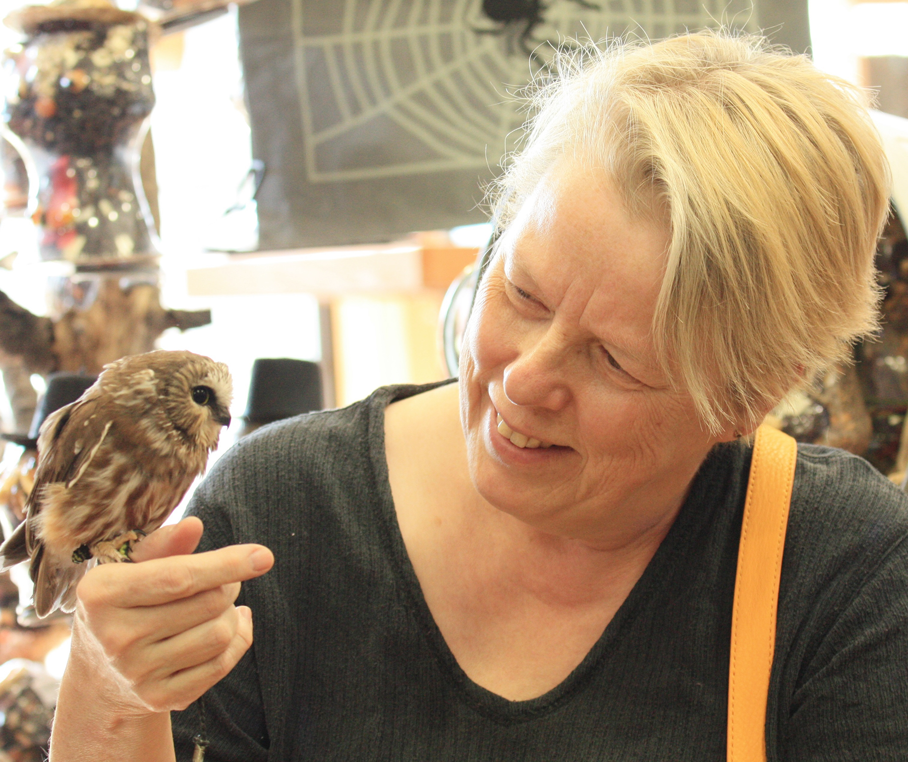 Candas with owl Ray--PJGcropped