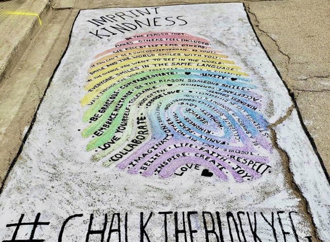 YEG Downtown Collaboration Launches #ChalkTheBlockYEG, a City-Wide Street Art Campaign & Social Media Challenge