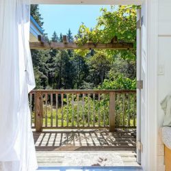 Cobble patio door