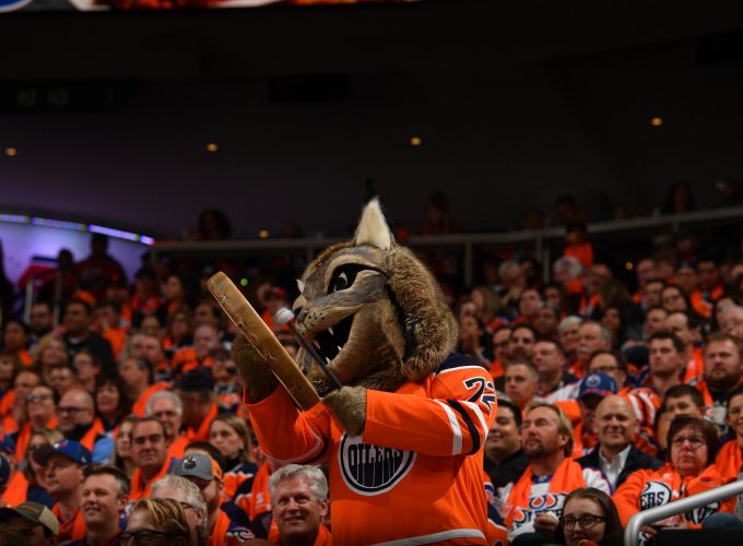 On the Prowl: A “Conversation” with the Oilers’ Mascot