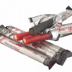 When licorice and chocolate come together, they make an ideal snack for the road. At Cally's Teas, the chocolate-filled licorice sticks ($1.99 each) come in two flavours, RJ's Licorice Chocolate and Strawberry White Chocolate logs. (10151 82 Ave., 780-757-8944)