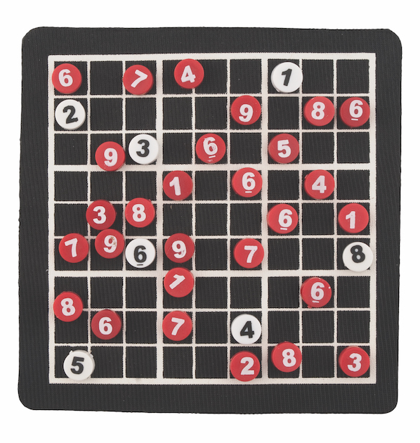Keep your passengers - big and small - entertained with Kikkerland's  Magnetic Sudoku ($9.95) from The Map Depot. (10344 105 St., 780-429-2600)