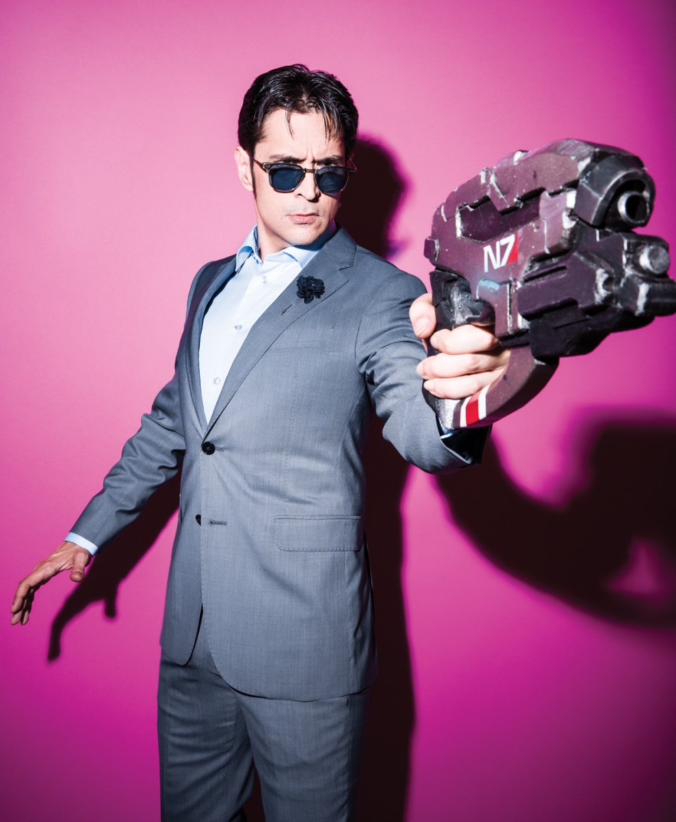 Mark Meer having fun