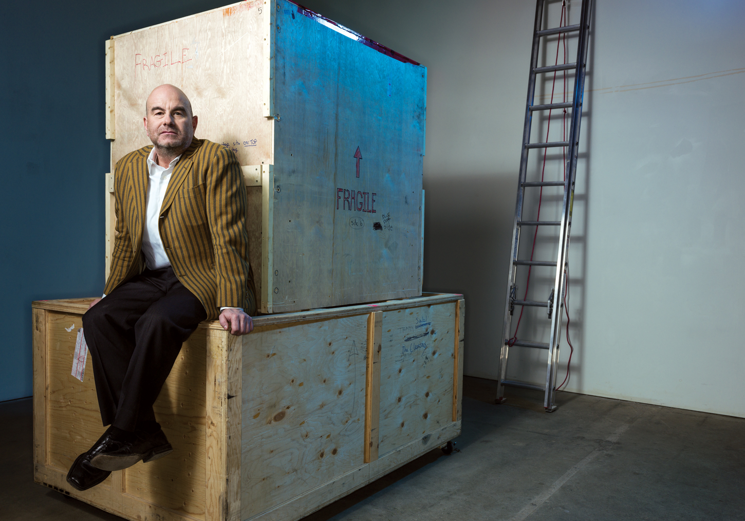 David Candler, at the gallery