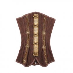 With hardware that rivals Doctor Who's time machine, this corset ($295) from Sanctuary Curio Shoppe fits right in with things that go bump in the night. (10310 81 Ave., 780-944-2654)