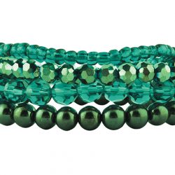 Row Capri stretch bracelets, set of four, $37.50, from TK Clothing Company.(10127 124 St., 780-488-7277)