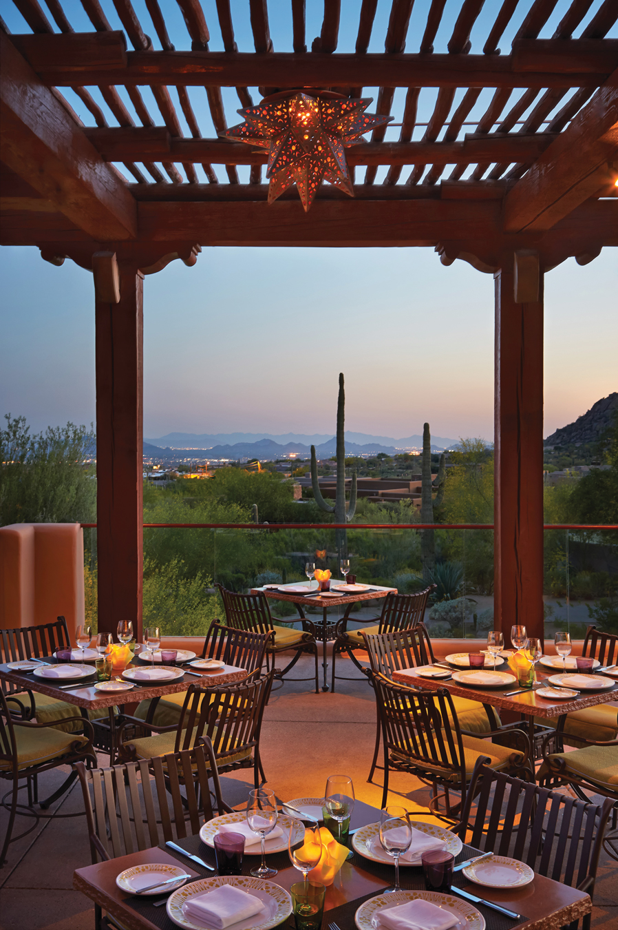 Talavera Restaurant at Four Seasons Resort Scottsdale at Troon North.