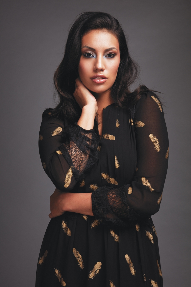 Ashley Callingbull, pensive Ashley Callingbull, pensive