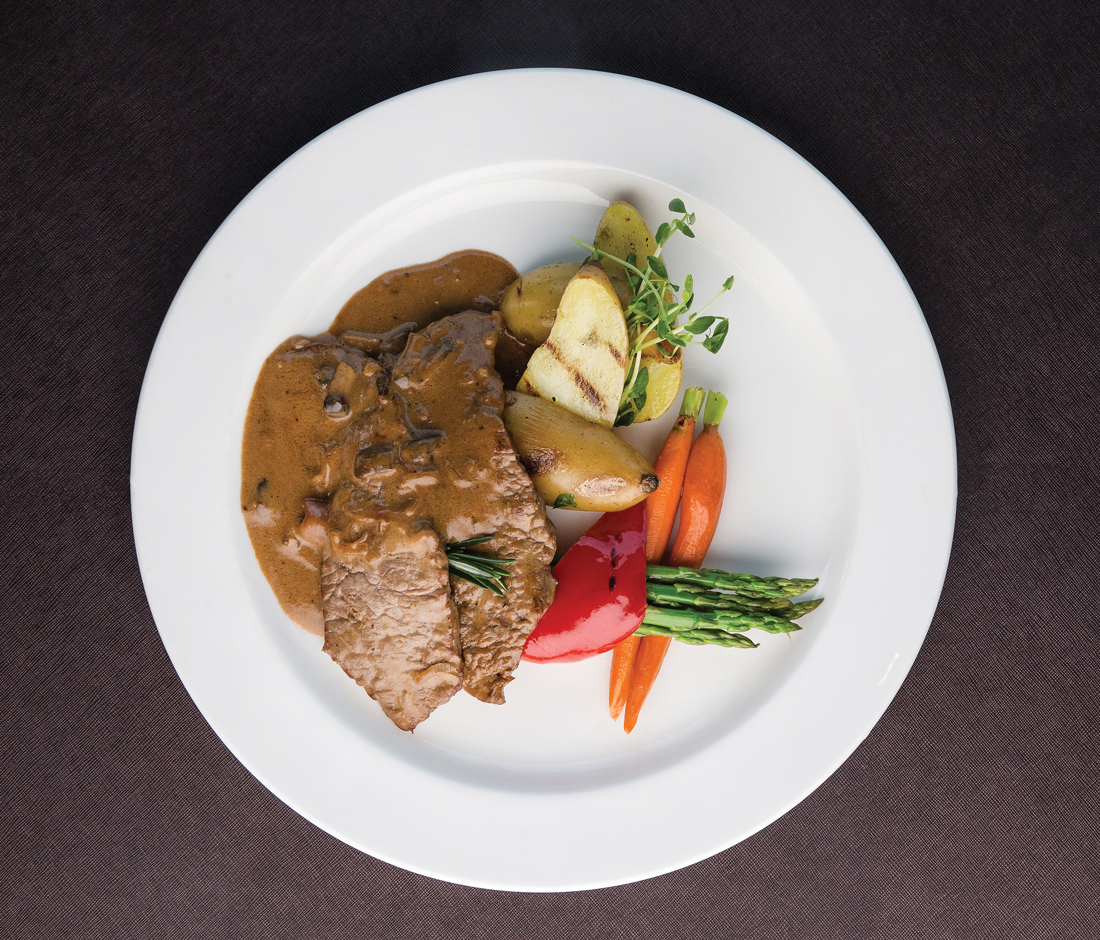 Steak Diane at La Ronde