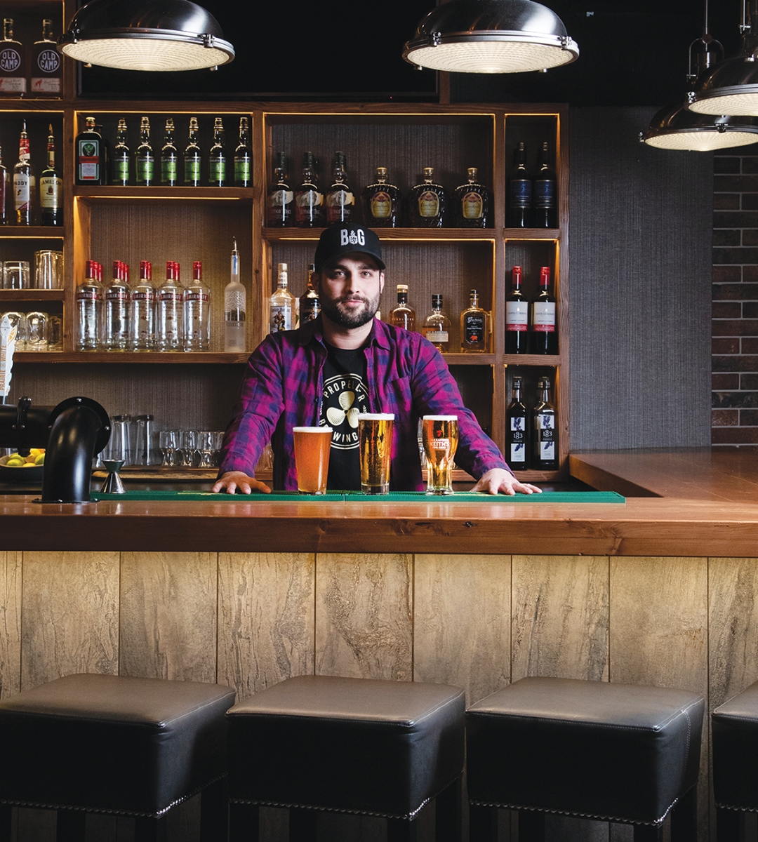 Josh Robinson, one of the owners at Blowers & Grafton