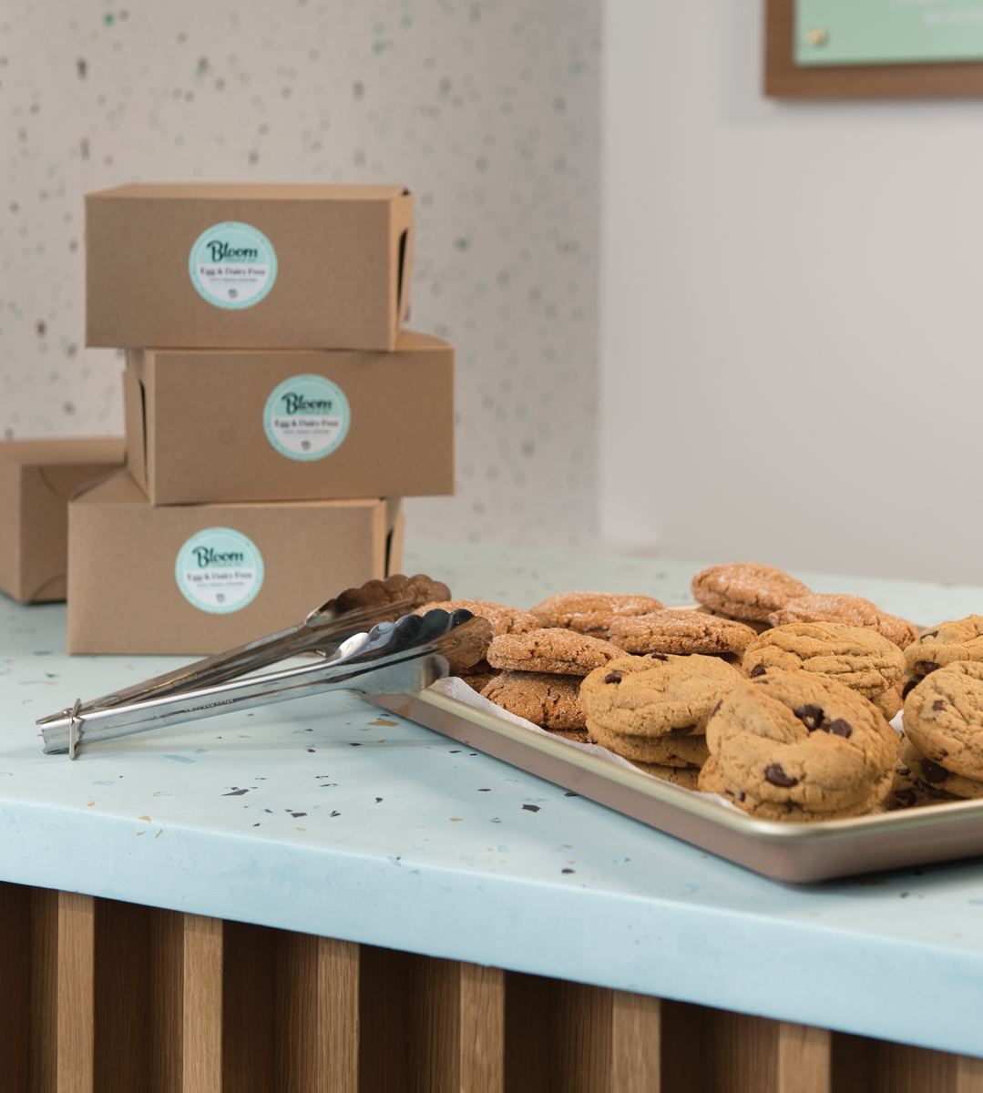 Boxed cookies from Bloom