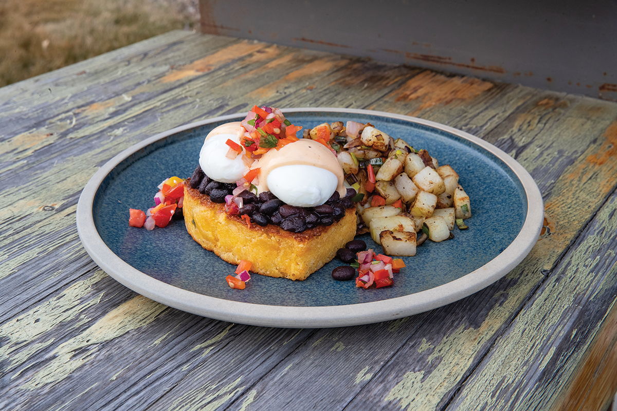 Huevos Benedicto at The Greenhouse