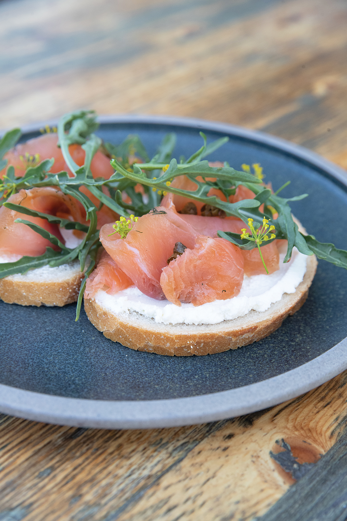 Smoked Salmon Toast at The Greenhouse
