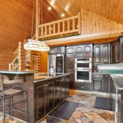 Gull Lake kitchen