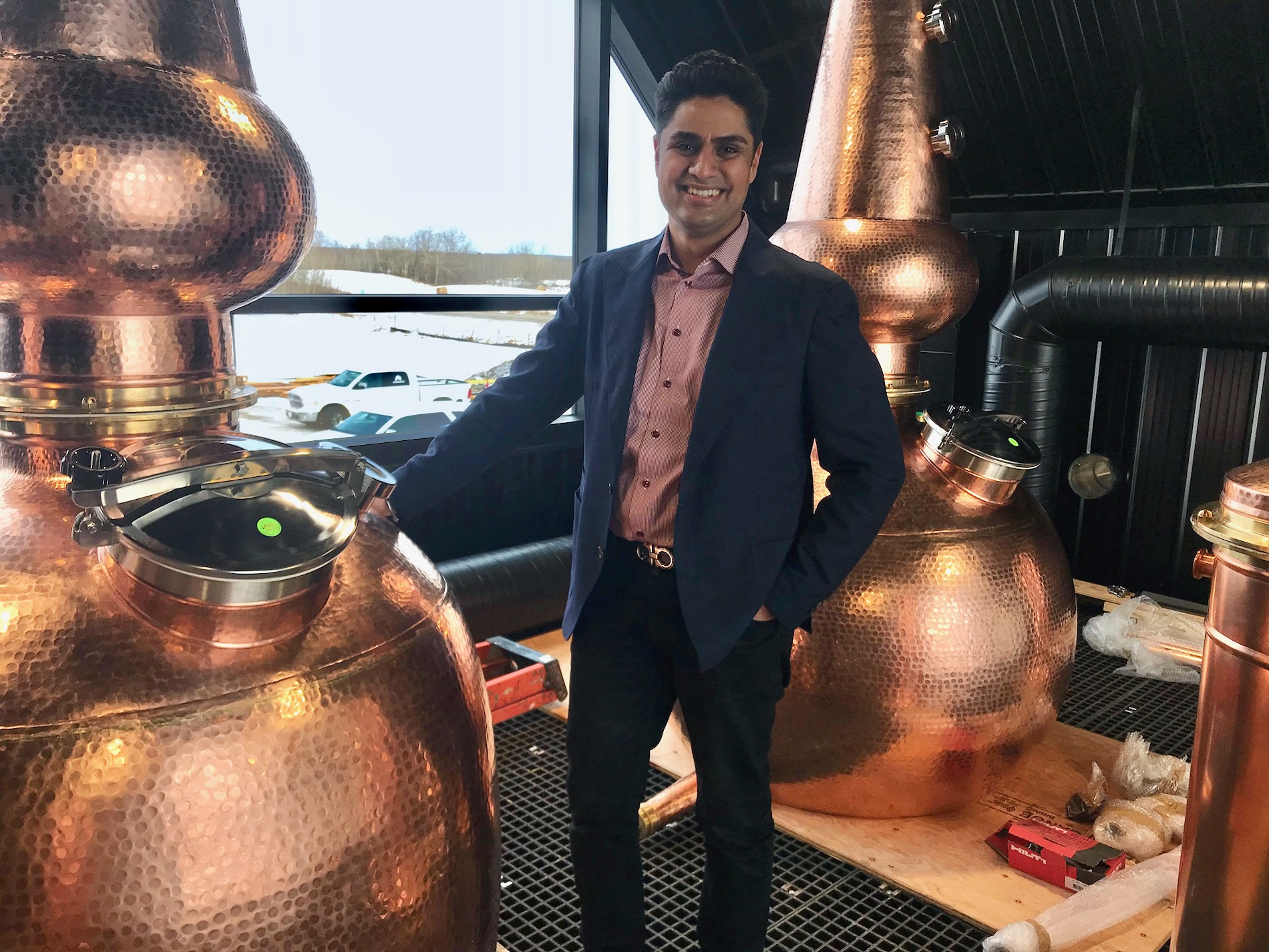 Gurpreet Ranu, owner of Anohka Distillery