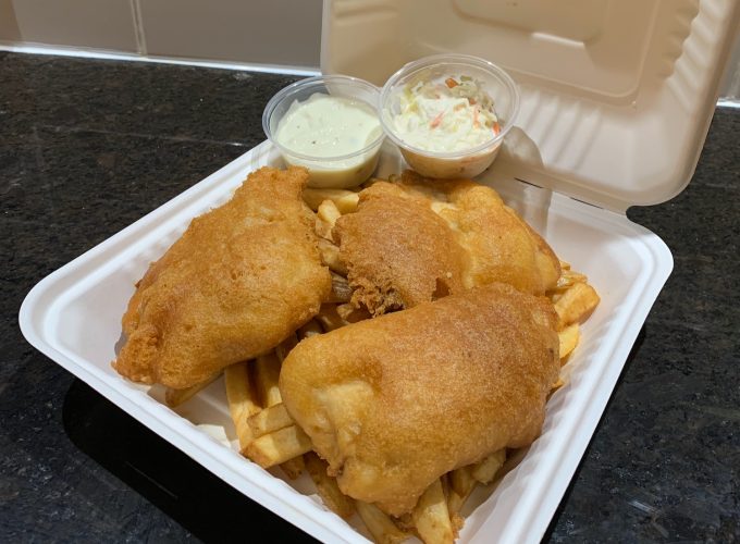 This might be the perfect fish and chips