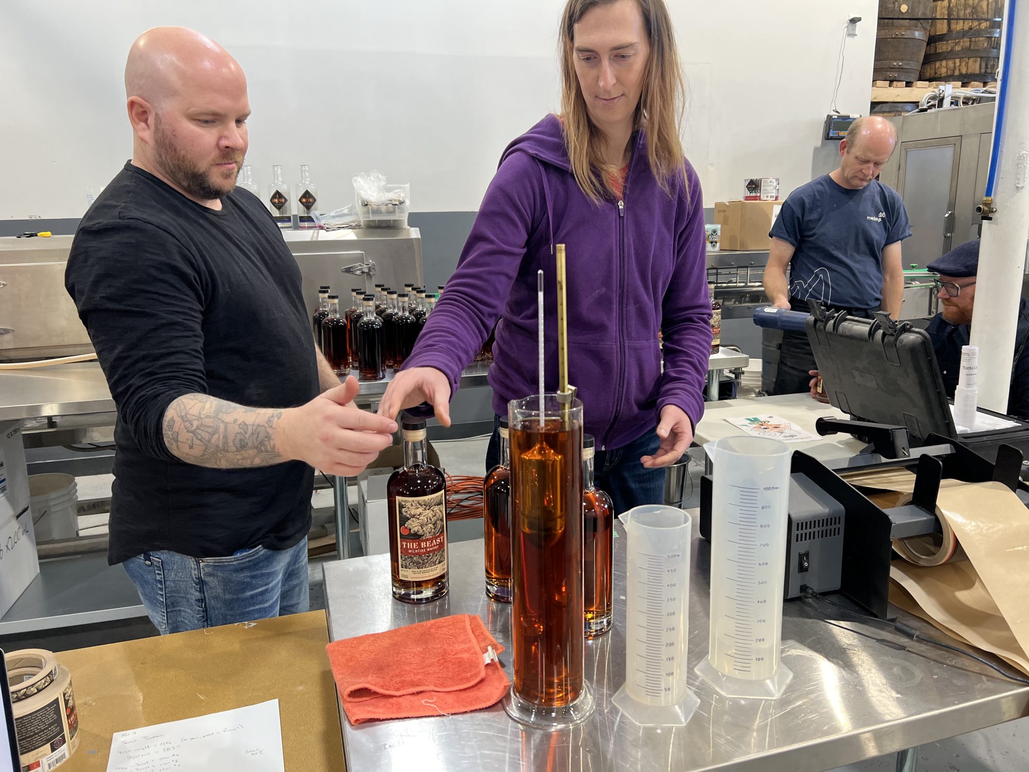 Bottling the Beast Wildfire Whiskey