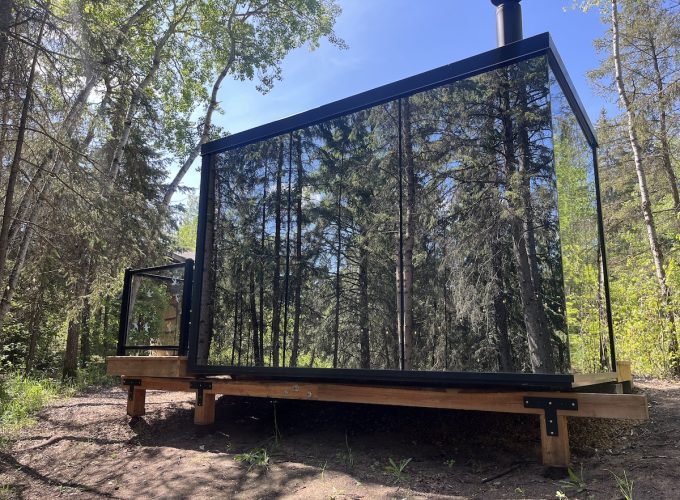 A Sauna in the Forest and a Lesson in Luxury