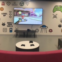 The GamerSpace at the Stanley A, Milner Library, Edmonton,