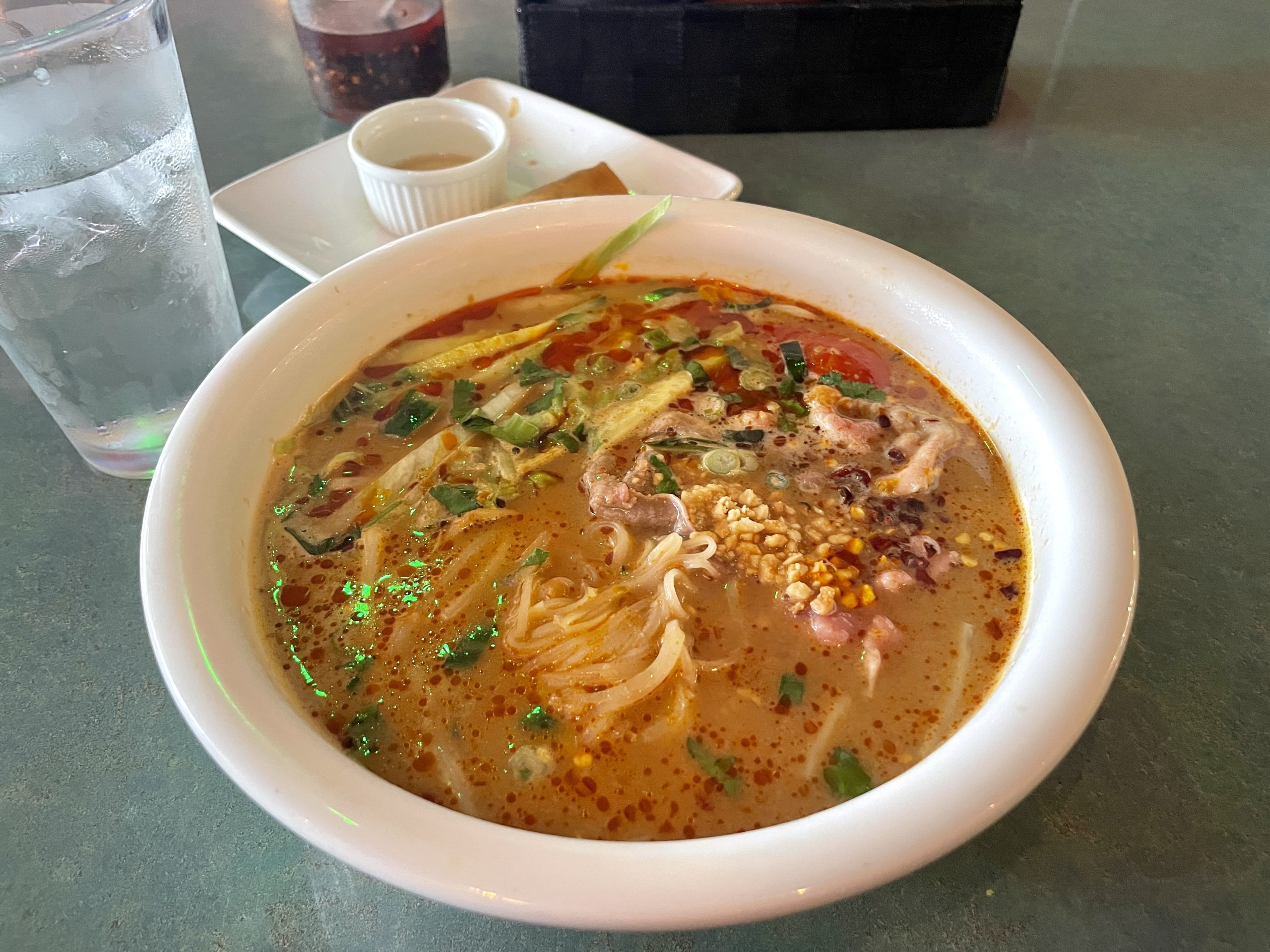 Best Things To Eat Peanut Satay Beef Noodle Soup From Pho Anh Ltd Edify