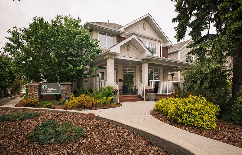 Frontyard view of Compassion House