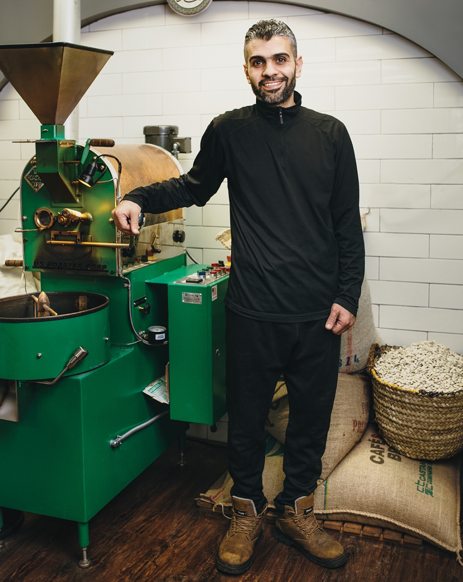 Emad Al Qitta, owner, Al Qitta Nuts in Dunluce