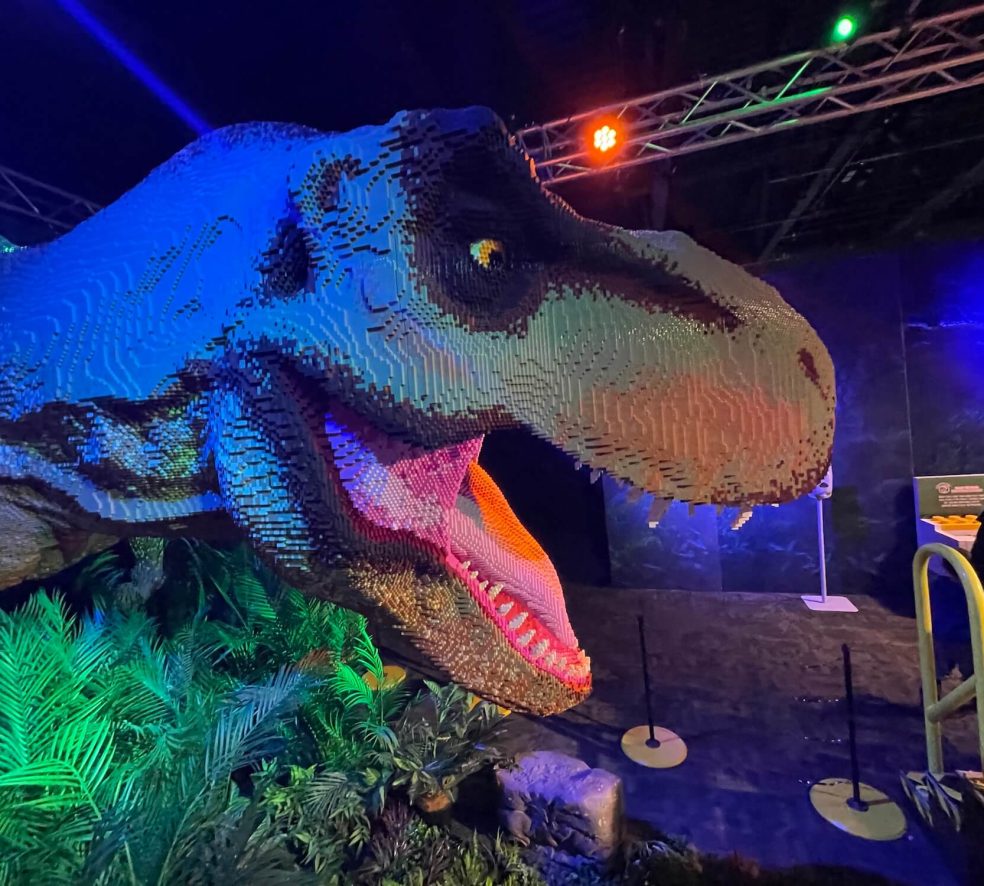 Lego Jurassic World at Telus World of Science