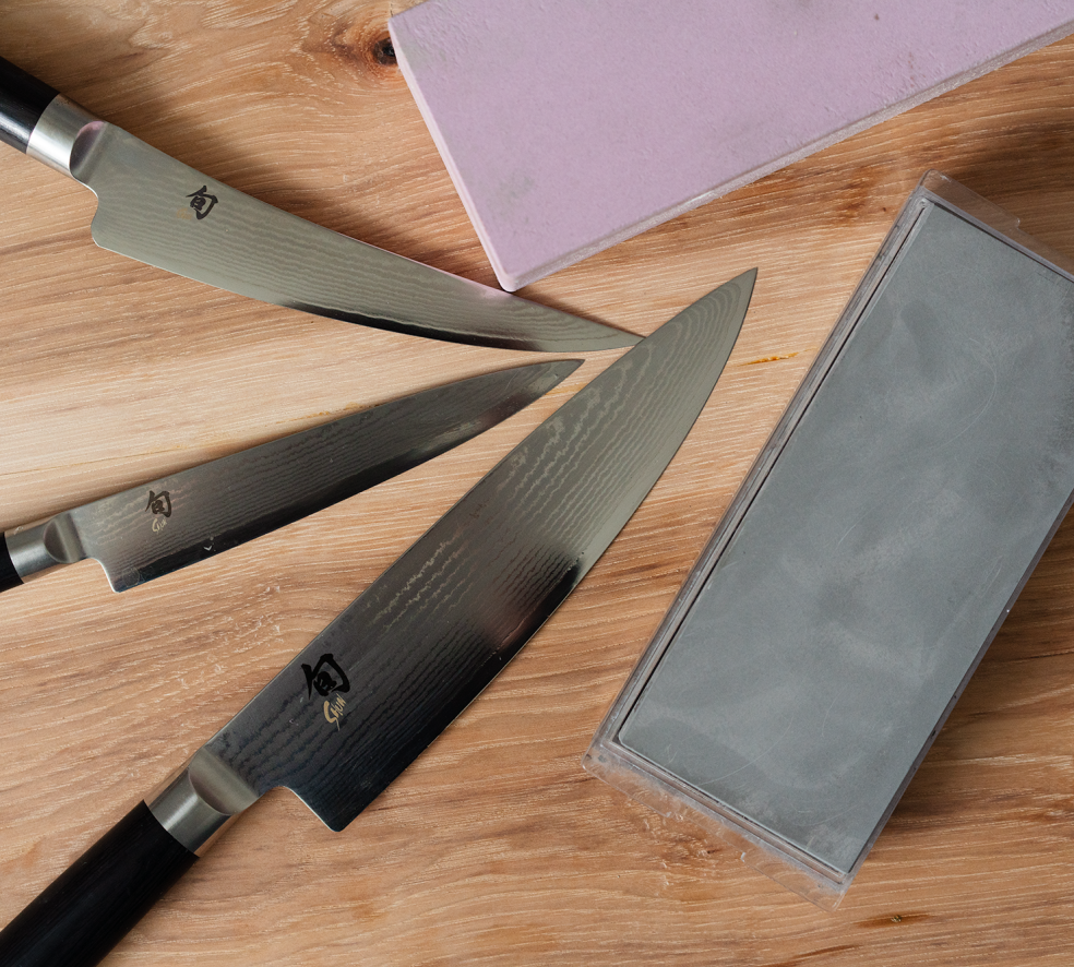 How To: Sharpen Your Knives with a Whetstone
