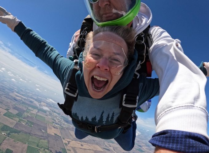 Your Time Skydiving Will Fly By