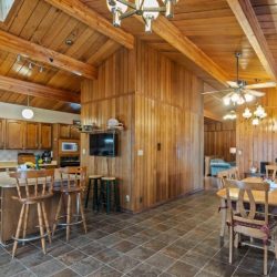 Lac Ste Anne kitchen living