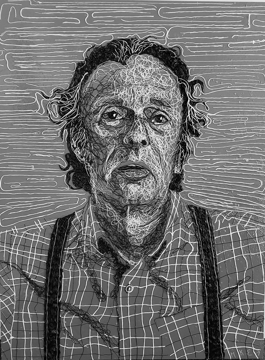 Portrait of Mike, by Maren Kathleen Elliott