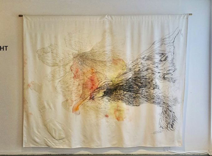 Two Artists Find Common Threads at Harcourt House