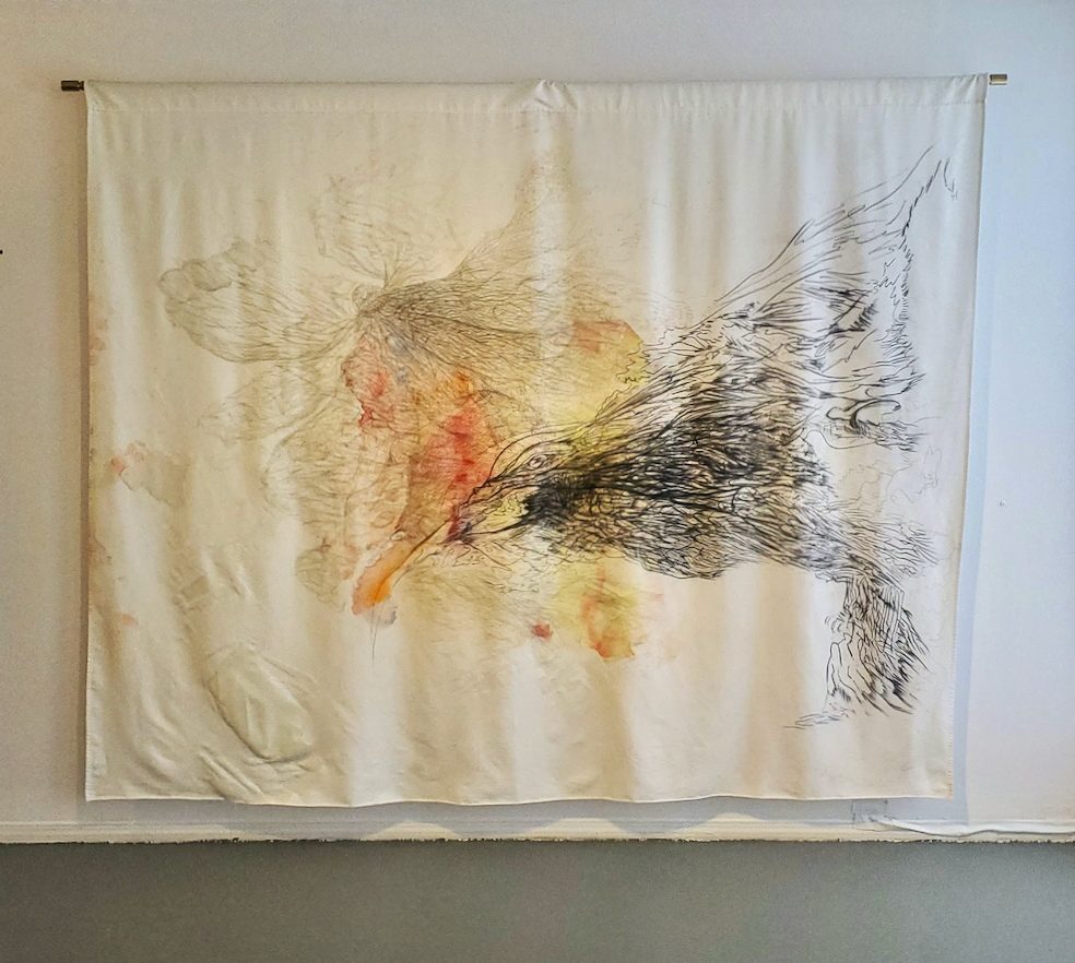Two Artists Find Common Threads at Harcourt House