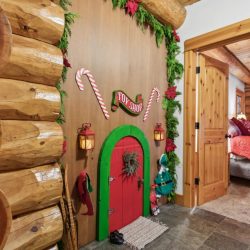 North Pole elf entrance