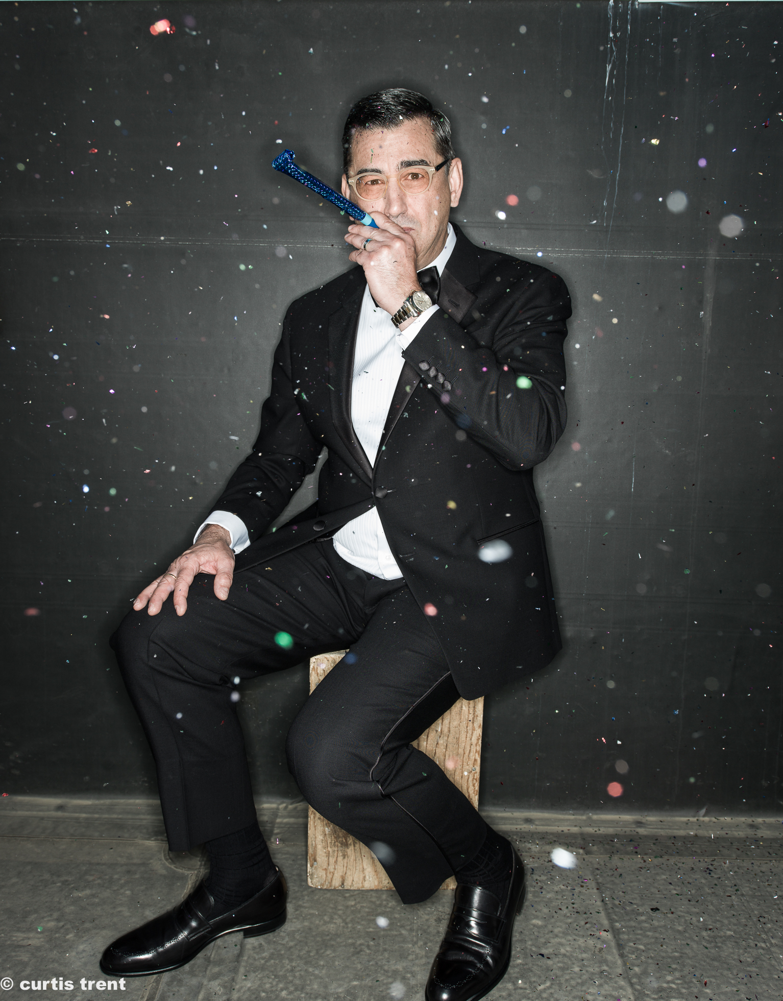 Orville Chubb, celebrating