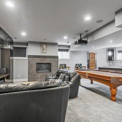 Pleasant basement