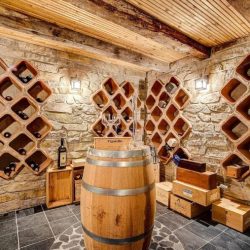 Quebec wine room