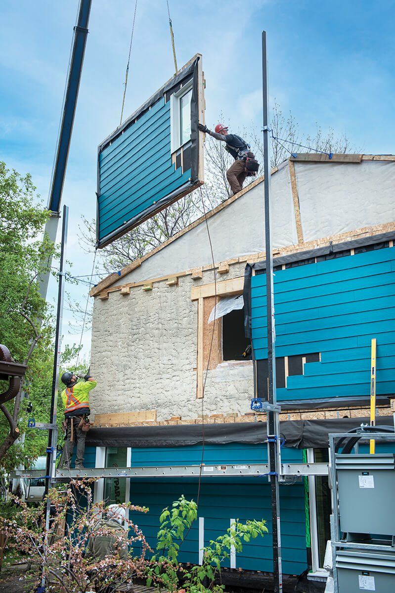 Sundance Housing Co-op siding