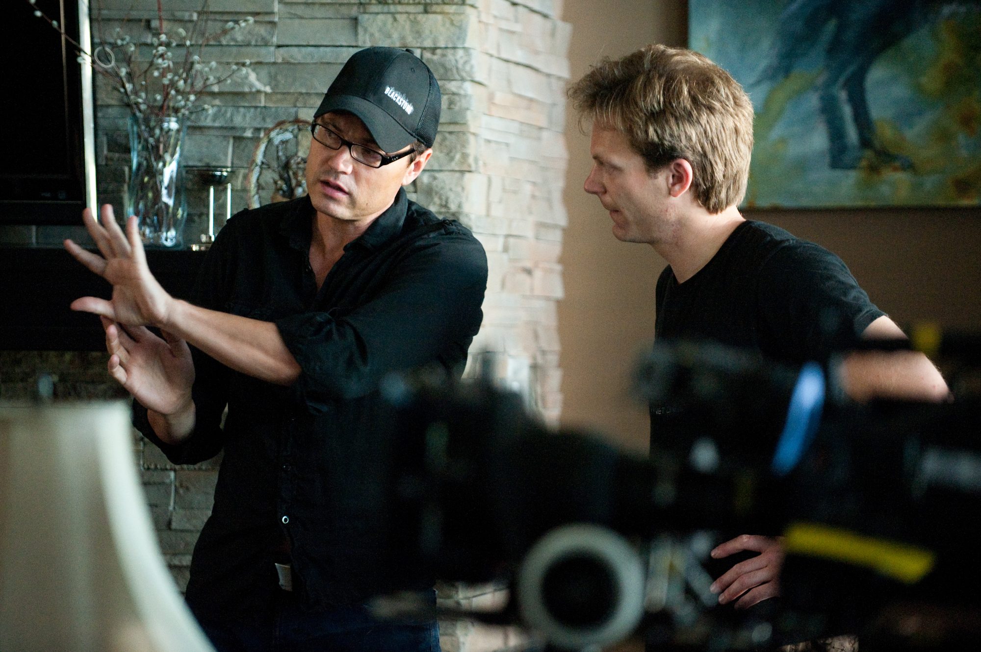 Ron E. Scott with Bill Minsky - Photo By Dean Buscher